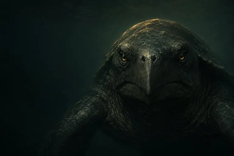 Illustration of a archelon