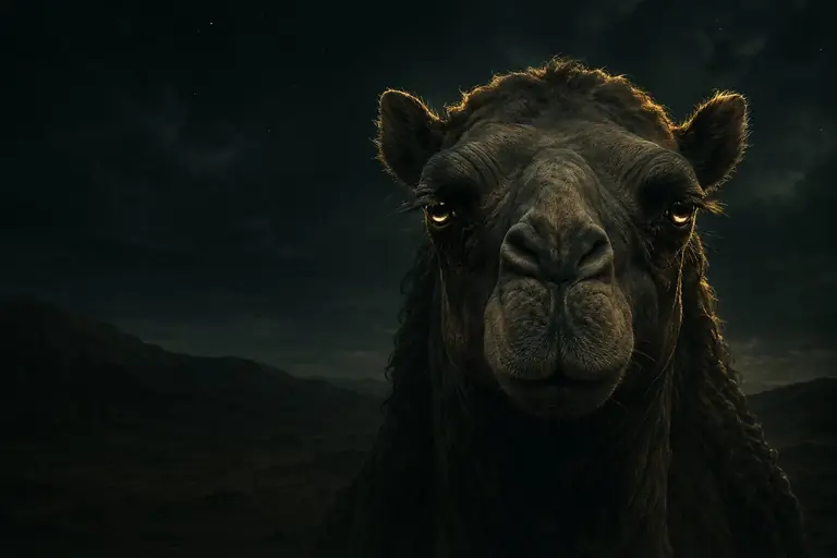 Illustration of a camel
