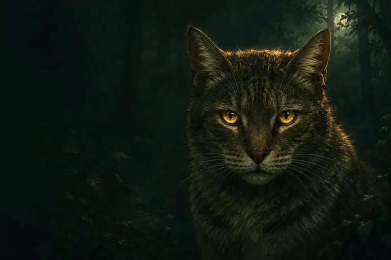 Illustration of a cat