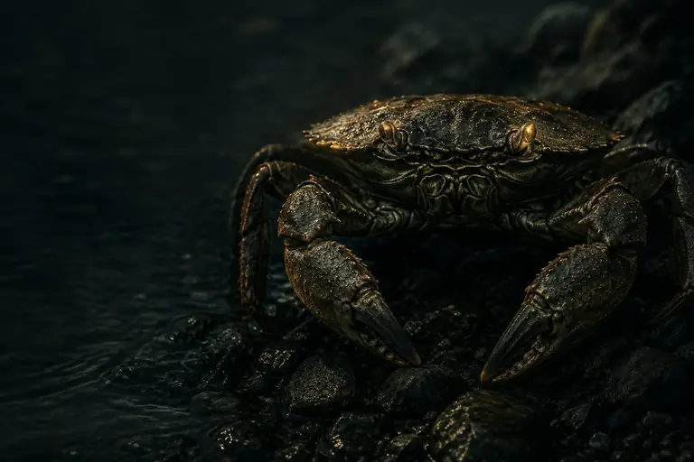 Illustration of a crab