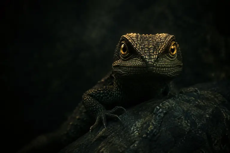 Illustration of a lizard