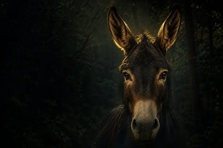 Illustration of a mule