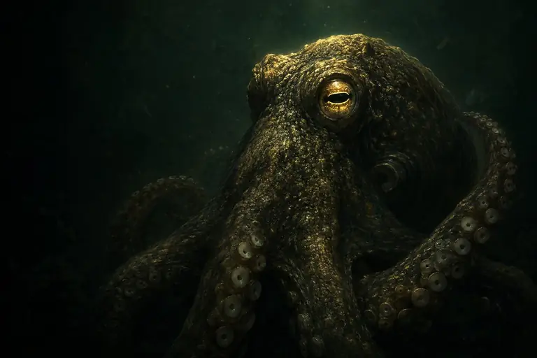 Illustration of a octopus