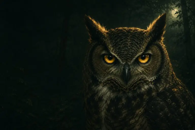Illustration of a owl