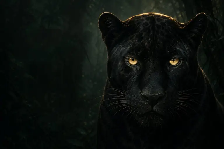 Illustration of a panther