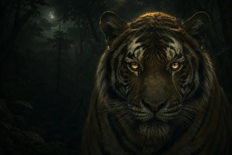 Illustration of a tiger